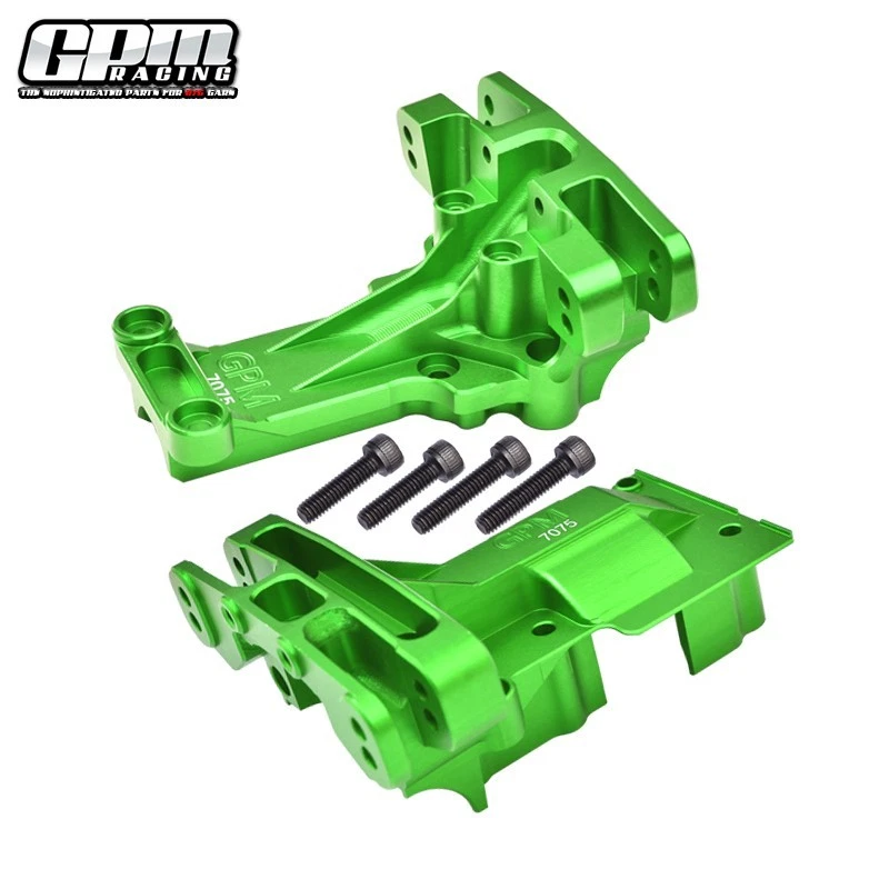 Juego de mamparas superiores delanteras y traseras de aluminio GPM 7075 TRAXXAS 1/6 XRT X-Maxx 8S Foto 1 de 4