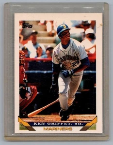 Tarjeta de Ken Griffey Jr. 1993 Topps #179 de colección tarjetas de la era basura jugadores de la corte - Imagen 1 de 2