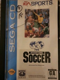SEGA CD - FIFA INTERNATIONAL SOCCER  - COMPLETE CIB