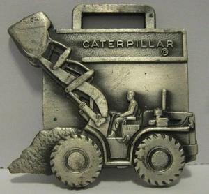Cat Caterpillar Wheel Loader Pocket Watch Fob BECKWITH MACHINERY COMPANY PA & VA - Picture 1 of 3