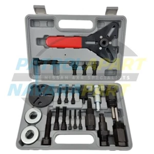 A/C Air Conditioning Compressor Clutch Removal Tool Kit 23 piece for Nissan Nava - Picture 1 of 2