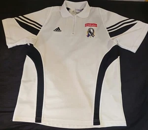Collingwood Magpies AFL OnField Adidas Vintage Polo Shirt Mens Sz Xl Like New - Picture 1 of 8