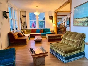 Sofá Mah Jong Sofás Sofá Piso Personalizado Modular Hecho a Mano Set Seccional Estilo Boho - Imagen 1 de 24