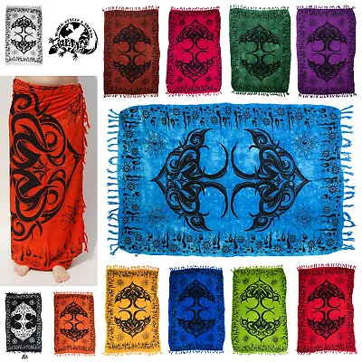 Sarong + GRATIS SARONGSCHNALLE über 300 Designs im Shop Pareo Lungi Wickeltuch
