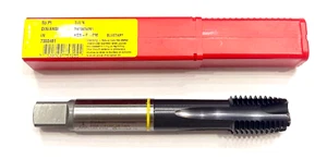 Dormer 1"-8 HSSE-PM Spiral Point Plug Tap Yellow Ring 4FL TiAlN Coating H6 - Picture 1 of 1
