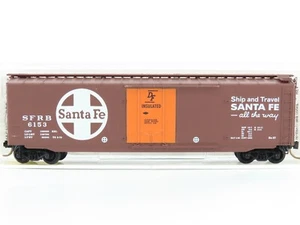 N Micro-Trains MTL 32050/1 SFRB Santa Fe "Santa Fe All The Way" 50' Boxcar #6153 - Picture 1 of 14