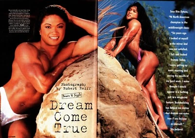 Flex Magazine 01/1997 Rita Dytuco Suzan Kaminga Saryn Muldrow Kim Chizevsky - Image 1 of 4