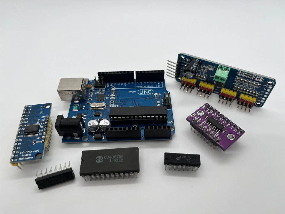 MARKENLOS Arduino Teensy Raspberry 4051BE, 4067BE, TCA9548, MCP23017, 74HC4051, CD74HC4067