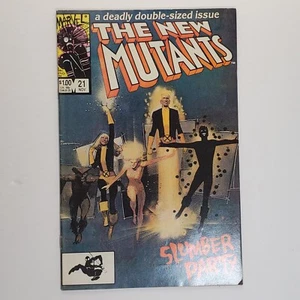 Marvel Comics The New Mutants #21 FN Key Issue 1st Appearance Warlock - Picture 1 of 4