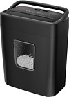 6 Sheet High Security Micro Cut Paper Shredder, Credit Cards/Mail/Staples/Clips 