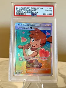 CORTESIA DI MISTY 235/236 SINTONIA MENTALE ITA PSA 8 POP 3 POKEMON - Foto 1 di 2