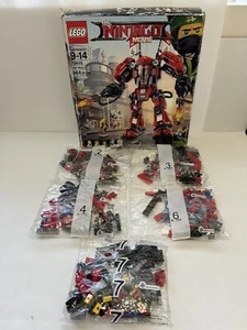 LEGO The LEGO Ninjago Movie: Fire Mech (70615) ONLY SEALED BAGS 2,3,4,6,7 W/ Box - Picture 1 of 13