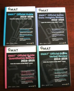 GMAT Official Guide 2024-2025 Bundle: 4 Books incl. Verbal Quantitative Data Ins - Picture 1 of 2