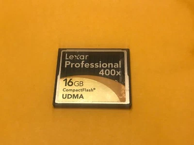 Lexar 16gb 400x Compact Flash Memory Card - Image 1 of 3