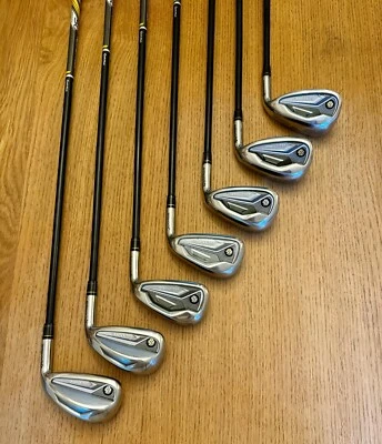 TAYLORMADE GLOIRE 4-PW  TAYLORMADE ROCKET FUEL REG GRAPHITE SHAFTS  7 IRON 37" - Image 1 of 4