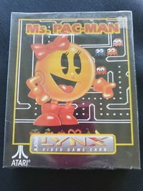 MS. PAC-MAN Atari Lynx NEW DAMAGED BOX Factory Sealed 