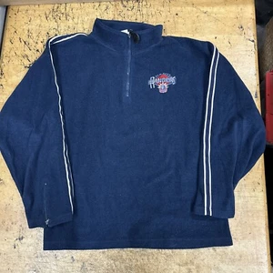VINTAGE Pro Player NEW YORK RANGERS Fleece SWEATSHIRT sweater sz XL blue - Picture 1 of 13