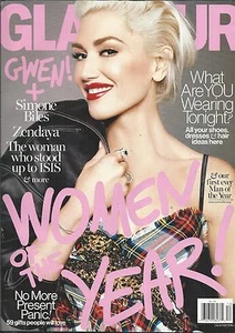 Glamour Magazine Gwen Stefani Simone Biles Zendaya Christine Lagarde Fashion . - Imagen 1 de 7