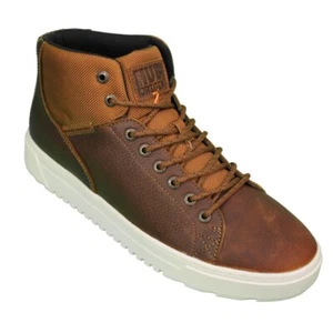 HUB Herren Sneaker Murrayfield braun M6306L48 L08 149 cognac white - Picture 1 of 5