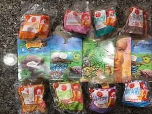 COMPLETE SET 1995 MCDONALD'S HAPPY MEAL TOYS AMAZING WILD LIFE PLUS 4 MEAL BOXES - Picture 1 of 17