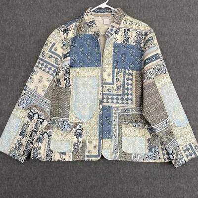 Chaqueta Preswick & Moore Lite Talla 1X Estilo Acolchado Cremallera Frontal 2 Bolsillos Foto 1 de 4