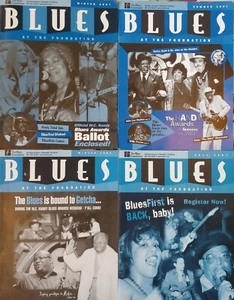 BLUES at the FOUNDATION 2001 2002 Music Magazine Lot - Imagen 1 de 14