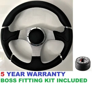 KIT VOLANT SPORT & BOSS HUB FIT LAND ROVER DEFENDER 90/110 TD5 TDI 48 SP - Photo 1 sur 5
