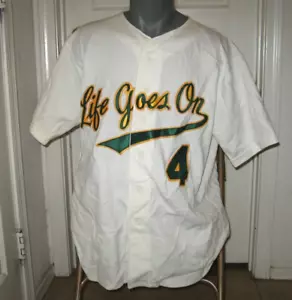 Life Goes On 1990s Baseball Jersey Shirt Star Wear Promo TV Chris Burke Vintage - Picture 1 of 12