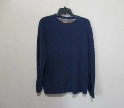 Sudadera de manga larga azul marino talla mediana Austin Clothing Co. para hombre Foto 1 de 3