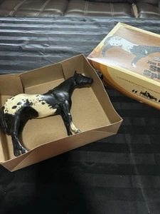 Breyer Horse Traditional #66 Stud Spider Black Blanket Appaloosa Nice - Picture 1 of 5