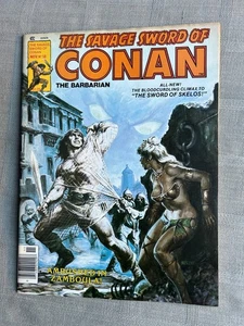 Savage Sword Of Conan Nr. 58 Nov 1980 Vo IN Top Zustand/Very Fine - Imagen 1 de 7