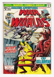 Amazing Adventures #21 (Marvel/noviembre 1973) En estado bastante bueno/casi nuevo - Imagen 1 de 3