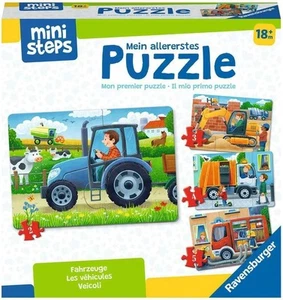 Ravensburger Ministets 4194 Mon tout premier puzzle: Véhicules - 4 Premier puzzl - Afbeelding 1 van 1