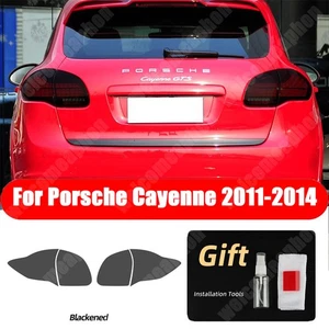 Película de envoltura de tinte protección pintura humo luz trasera precortada para Porsche Cayenne 2011 - Imagen 1 de 8