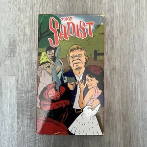 The Sadist Lunchmeat VHS Tape 1963 Arch Hall Jr Cult Horror Limited Edition - Picture 1 of 4