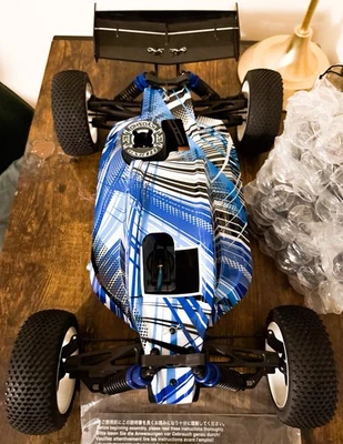 Kyosho DBX 1/10th 4WD Nitro Off Road Set Buggy with GXR18 Engine KYO31096B - Image 1 of 4