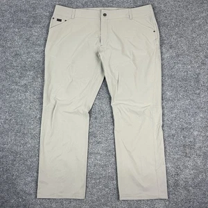 Kuhl Silencr Pants Mens 42x30 Beige Hiking Chino Ripstop Stretch Outdoor Trail - Picture 1 of 18