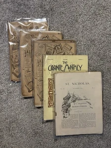 Antique 1800s American Magazine Lot (Granite Monthly, Living Age, St. Nicholas) - Picture 1 of 13