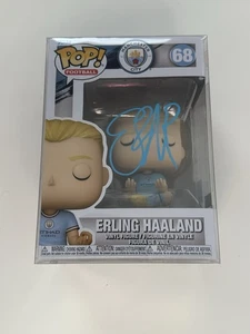 Erling Haaland handsigniert handsigniert Funko Pop #68 Manchester City FC mit COA - Bild 1 von 5