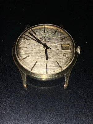 Reloj giratorio vintage caballero 25 joyas automático necesita atención/repuestos y reparaciones. Foto 1 de 4
