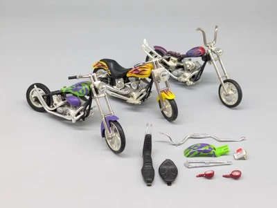 Harley Davidson Metal Maxx 1/17 Diecast FLSTF FXST FXDL Fat Boy Dyna Low Rider - Image 1 of 4