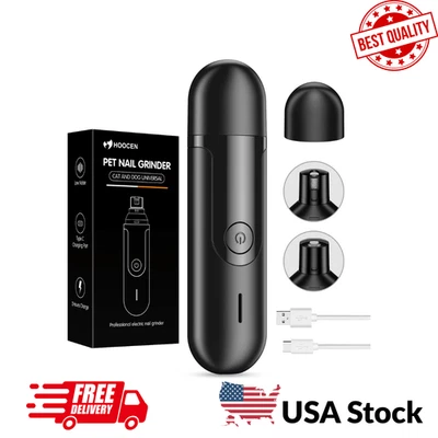 Molinillo de uñas para perros, recortador de uñas silencioso y de baja vibración para perros y gatos Foto 1 de 4