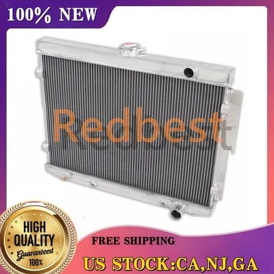 Radiador 3 filas de aluminio 27,5" W para Chrysler Newport Dodge Monaco Mopar Charger 1973-79 Foto 1 de 4