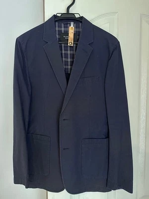 Burberry Black Label Cotton Linen Jacket Casual Style Used #EK BBB - Image 1 of 4