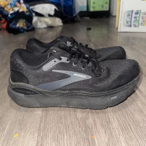 Brooks Ghost Max Sneakers Size 9.5 Medium B Women Black Lace Up 1203951B020 - Picture 1 of 7