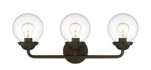 Designers Fountain 95903 Knoll 3 Light 24"W Vanity Light - Bronze - Picture 1 of 12