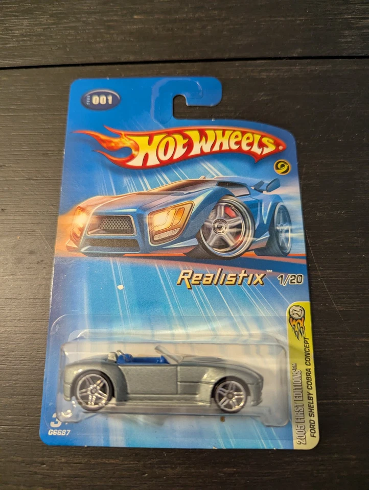 2005 Hot Wheels "First Editions" Realistix Ford Shelby Cobra Concept 1/20 (B) - Image 1 of 2
