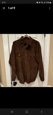 Vintage Deer skin Suede Western Pearl Snap Shirt - Image 1 of 4