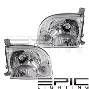 Access Regular Cab Headlights for 2005-2006 TOYOTA TUNDRA - Left Right Side Pair - Foto 1 di 5