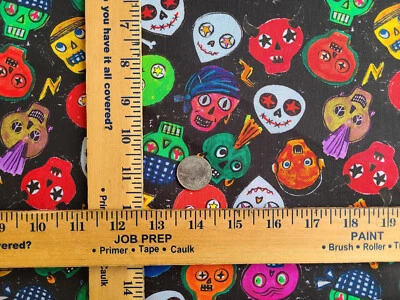 Colección de 2 yardas Bone To Be Wild Skulls Jumble Bone To Be Wild de Dear Stella Foto 1 de 4